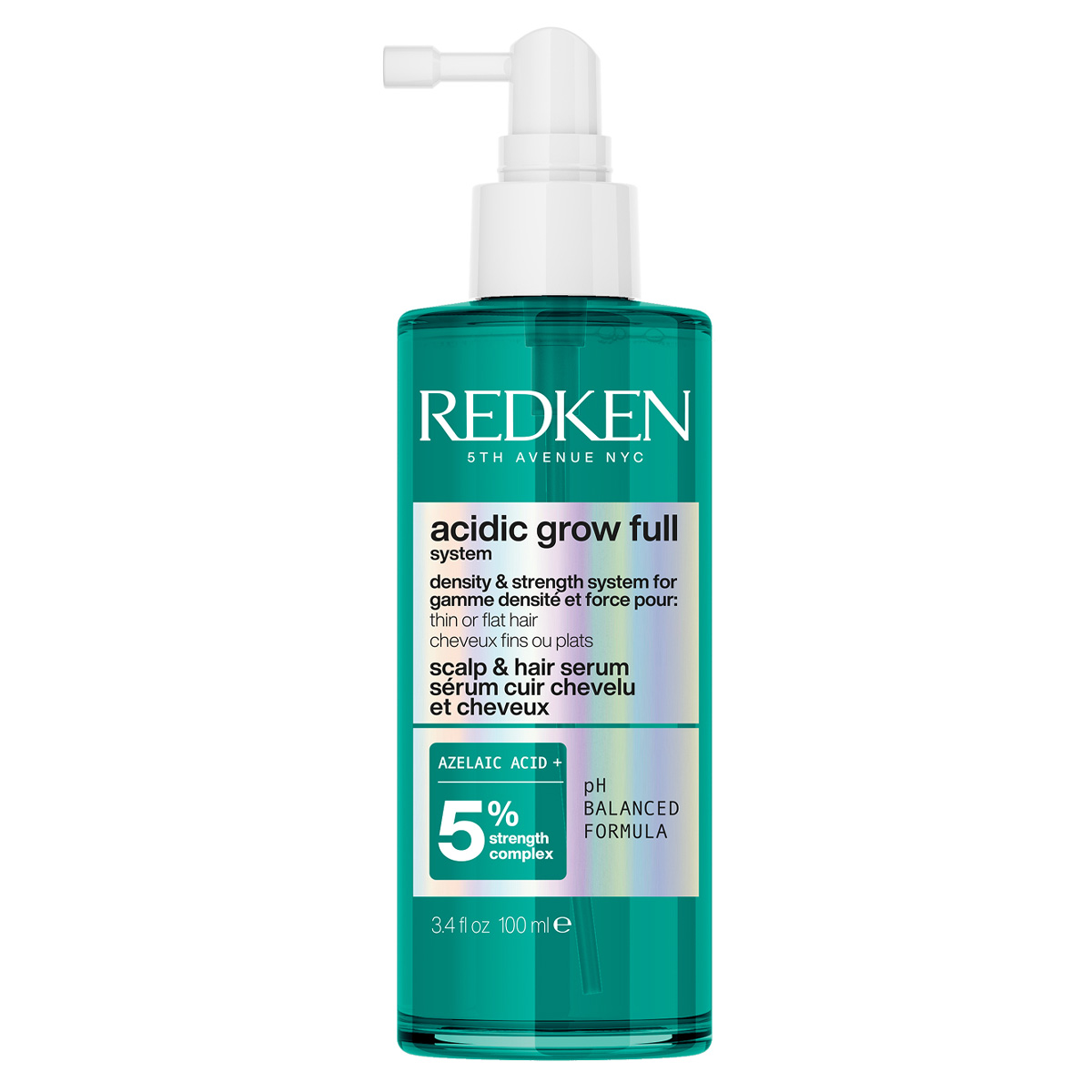 Redken-Acidic-Grow-Full-System-zageszczajace-serum-do-skory-glowy-i-wlosow-100ml Acidic Grow Full System wzmacniające i zagęszczające serum do skóry głowy i włosów 100ml - obrazek 1